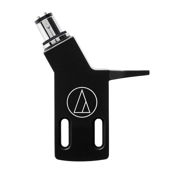 Main product image for Audio-Technica AT-HS3BK Universal 1/2" Mount Headshell for 4-Pin Turntable Catridge Black240-5730